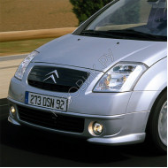 Бампер передний верхняя часть в цвет кузова Citroen C2 (2003-2009)