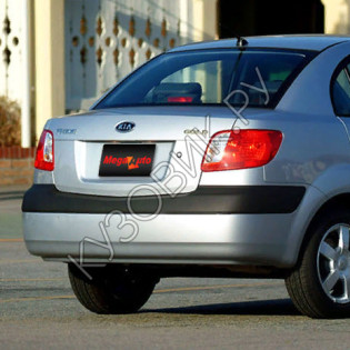 Бампер задний в цвет кузова Kia Rio 2 (2005-2010) седан