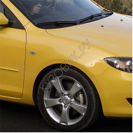 Крыло переднее правое с отверстием в цвет кузова Mazda 3 BK (2003-2009) седан