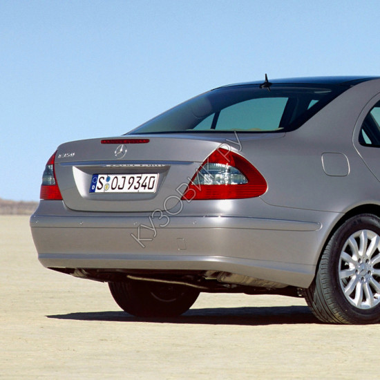 Бампер задний в цвет кузова Mercedes E-Class W211 (2007-) рестайлинг