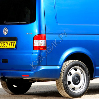 Боковина заднего бампера правая в цвет кузова Volkswagen Transporter T5 (2003-2009)